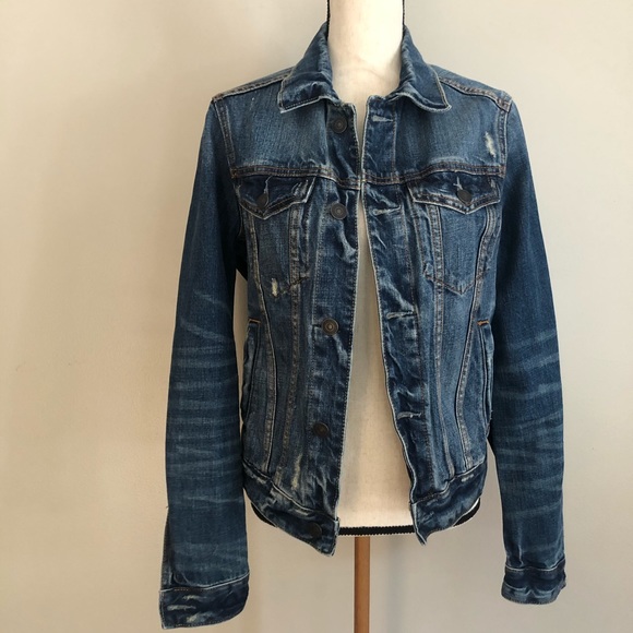 Abercrombie & Fitch Distressed Jacket NWT